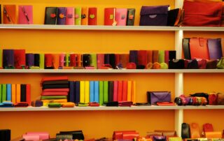 Books colorful colourful shop