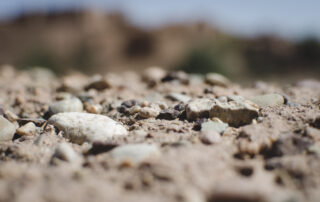 Gray sands closeup photo